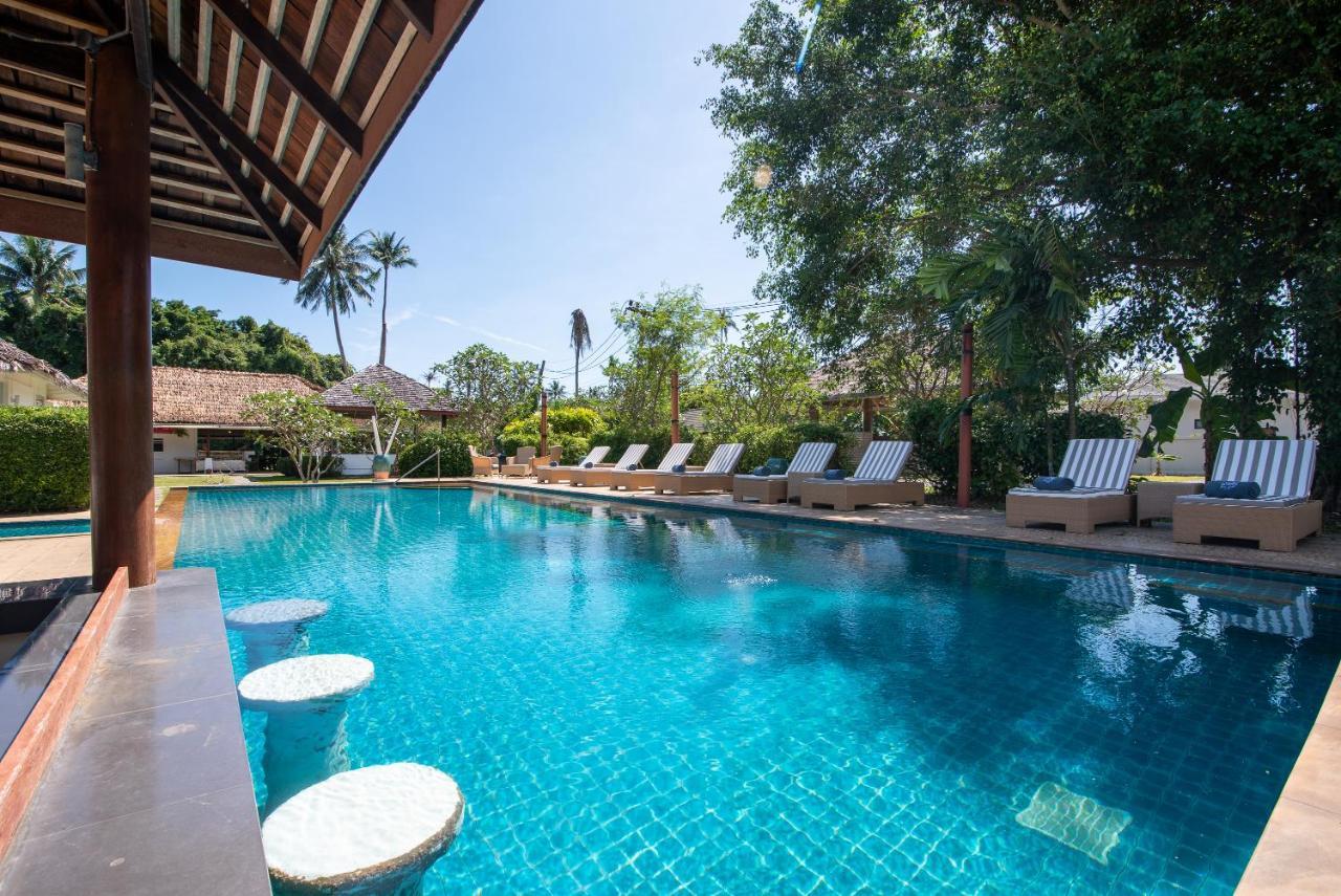 Beachfront Resort Villa Baan Tawan 3Br Lamai Beach  Exterior photo