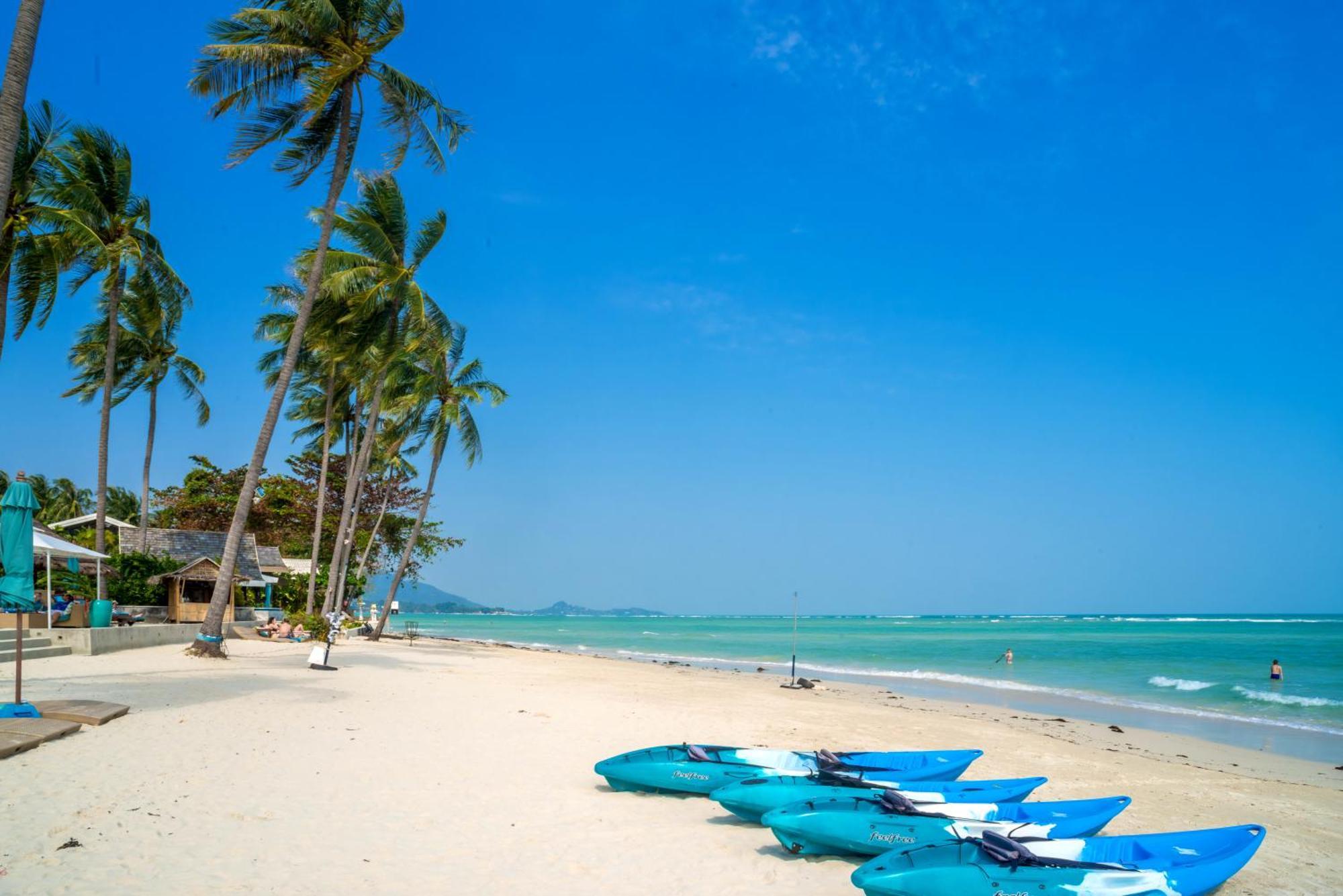 Beachfront Resort Villa Baan Tawan 3Br Lamai Beach  Exterior photo